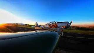 Flying T6 Harvard Warbird