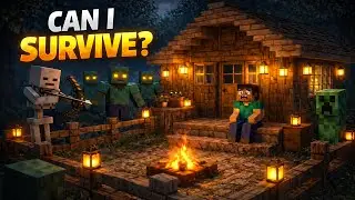 SURVIVING 48 HOURS IN MINECRAFT 😨 | Zombie, Creeper Attack! @TechnoGamerzOfficial