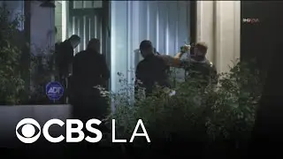 Woman hides in bathroom as burglars break into Studio City home