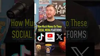 How Much Money Social Media Pays For 1 Million Views? #shorts #socialmedia #tiktok #youtube #money