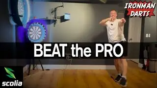 81+ Average vs Professional on Ironman Darts featuring Scolia