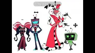The Vees | #VEE#VOX#VALENTINO#VELVETTE &bull; #dandysworld #hazbinhotel #alightmotion #edit #tween