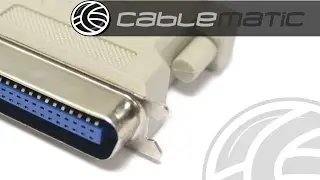 Adaptador centronics CN36-macho a DB25-hembra distribuido por CABLEMATIC &reg;