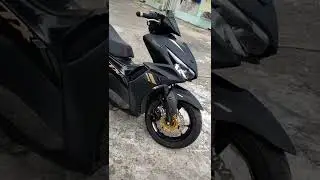 YAMAHA AEROX S V2 2022 KEYLESS BLACK RAVEN..SIMPLE SET UP