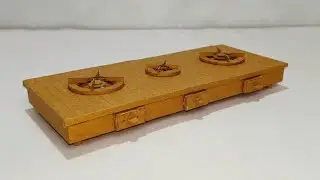 How to Make a Gas Stove from Cardboard