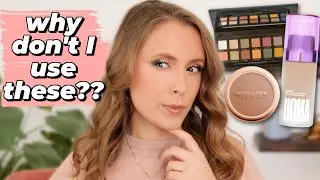 Full Face of my LEAST USED MAKEUP