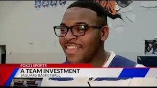James Irwin Basketball Team on the local news 2024