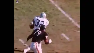 1968 Dallas Cowboys vs Chicago Bears Week 11
