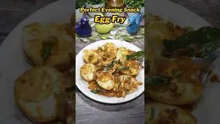 Egg Fry Recipe | Boiled Egg Fry Recipe | Quick Snack