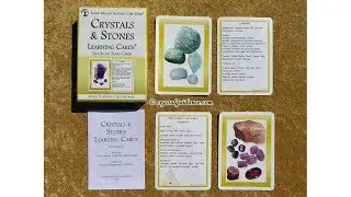 Crystals & Stones Learning Cards Review