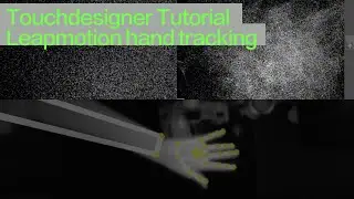LEAP Motion Particle Control in TouchDesigner | Real-Time Particle Effects Tutorial
