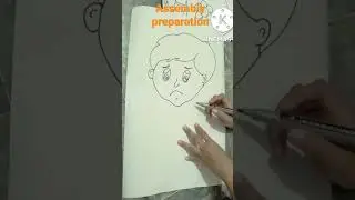 Making sad expression for assembly || How to draw sad face?