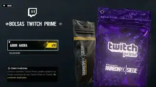 ABRIENDO 16 SOBRES TWITCH PRIME!!! - RAINBOW SIX SIEGE