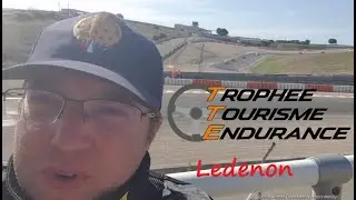 Vlog Lédenon TTE 6 mai 2023 Trophée Tourisme Endurance F Renault , gt berline free , pirelli , proto