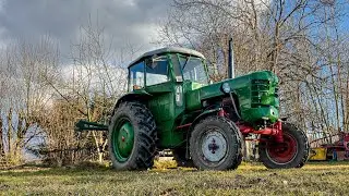 Bronowanie Ursusem c-4011 | dźwięk silnika