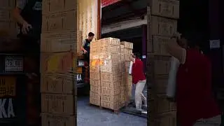 Unloading a Container of New Items!!