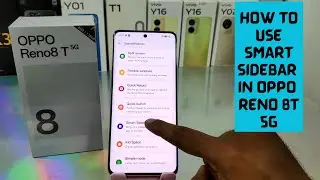 How to Enable Smart Side Bar in OPPO RENO 8T 5G|  Remove Smart Sidebar in oppo reno 8 5G,8T,8 Pro