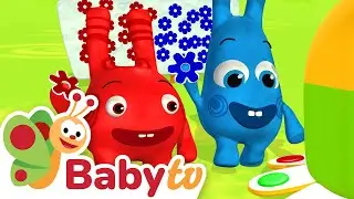 Criar um Jardim de Flores com Carimbos 🎨🌸 | Diversão com Amigos @BabyTVPT