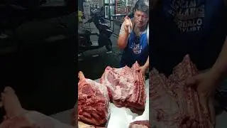 PORK BELLY CUT EASY CUTTING #PORK #DEBEONE #amazing #skills @matanserotv