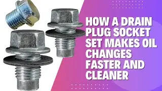 How a drain plug socket set makes oil changes faster and cleaner || Tend Supplies