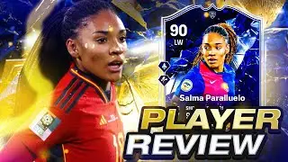 90 TOTYHM Salma Paralluelo is so BROKEN