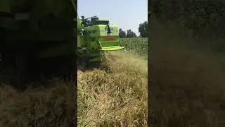 Combine harvester SMS system