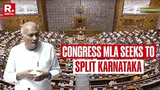 BREAKING: Congress MLA Raju Khage Calls For A Separate 'North Karnataka State'