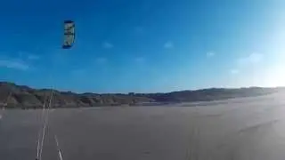 Kitelandboarding and Kitejumping (Autumn Holidays 2015)