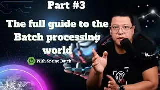 Spring batch tutorial | Step by Step Guide | #3 Step and Job Configuration