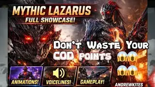 Mythic Lazarus CODM S1 | Full Mythic Character Showcase Review #callofduty #viral #lazarus #gaming