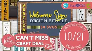 Best of Vertical Welcome Sign SVG Designs from So Fontsy