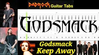 Keep Away - Godsmack - Guitar + Bass TABS Lesson