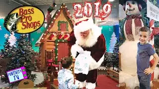 SANTA AT BASS PRO SHOPS CHRISTMAS WINTER WONDERLAND 2019
