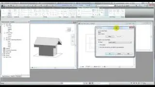 Revit Architecture, Structure 2016.Wall, Roof  and  Beam Systems. By Maan