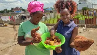 VILLLAGE STYLE SWEET POTATO RECIPE WITH MY MUM