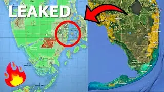 GTA6 Vice City Map vs Real Life Florida🔥