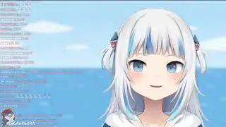 Gura Feet on Glass ASMR
