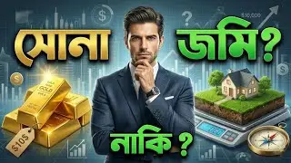 জমি নাকি সোনা? | Gold vs Land Investment Strategy, লাভজনক বিনিয়োগ কৌশল | AH Motivation