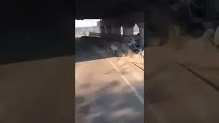 MINI BIKE CRASH 💥 #crash #minibike