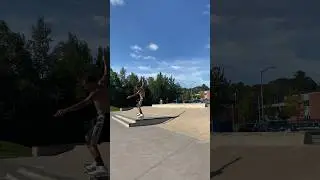 Switch nose manual, fakie kickflip.