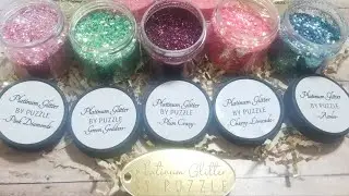 Platinum Glitter by Puzzle Collection First Look | Morgan Capps