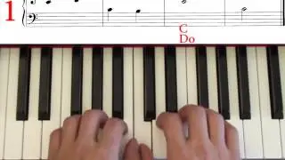 March of the Gnomes, John Thompson`s easiest piano course, part 1