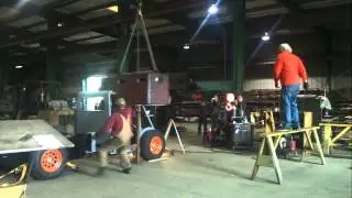 roll cage test on porter tractor