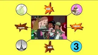 Nickelodeon 1993 intermission bumper remake examples - Recess intermissions (16:9)