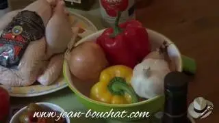 Poulet &agrave; la catalane