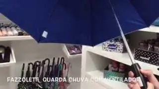 Guarda-Chuva Fazzoletti com Ventilador!