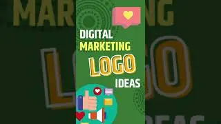 Digital Marketing Logo Ideas 💡| Best Logos for marketing company #shorts