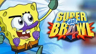 Super Brawl 4 - SpongeBob (Mermaid Man) Gameplay Story Mode 2022 60 FPS