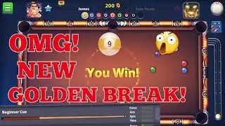 - 8 Ball Pool - OMG! NEW UPDATE GOLDEN BREAK! 😁