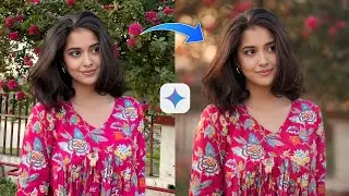 DSLR Blur Photo Editing Gemini PromPT | Gemini Ai Photo Editing | Ai Dslr Blur Tutorial